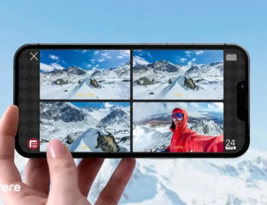 ضبط همزمان با دو دوربین در آیفون 17