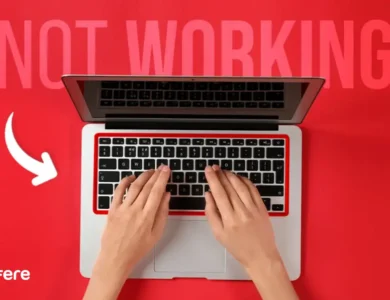 رفع مشکل کار نکردن کیبورد مک بوک