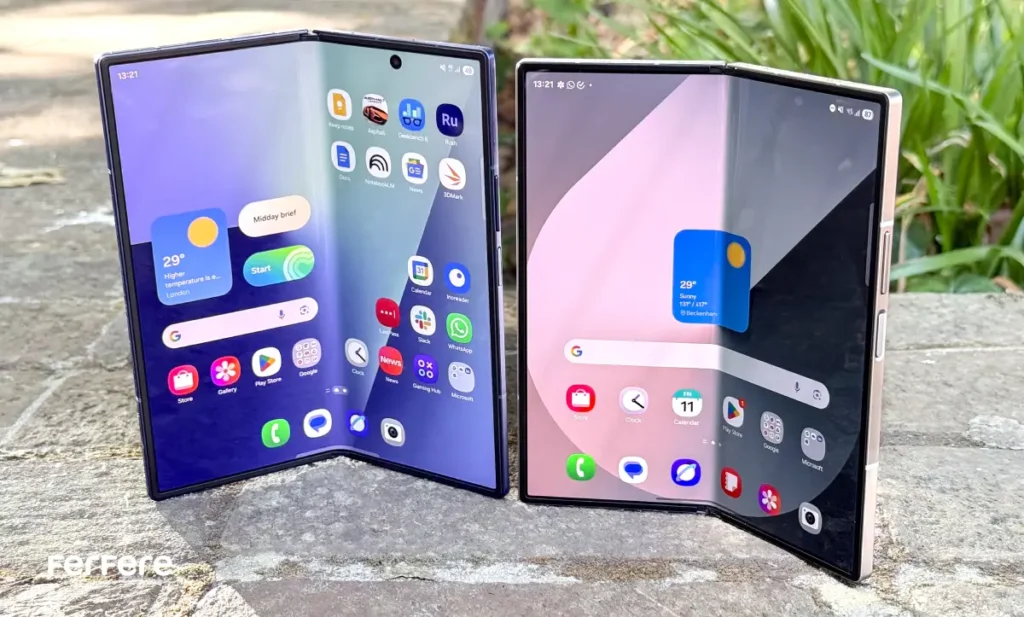 مقایسه z fold 7 و z fold 6