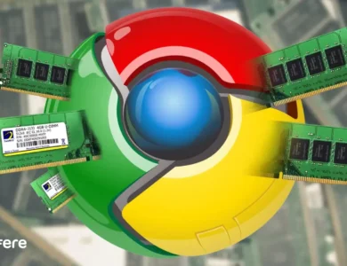 کاهش مصرف رم کروم