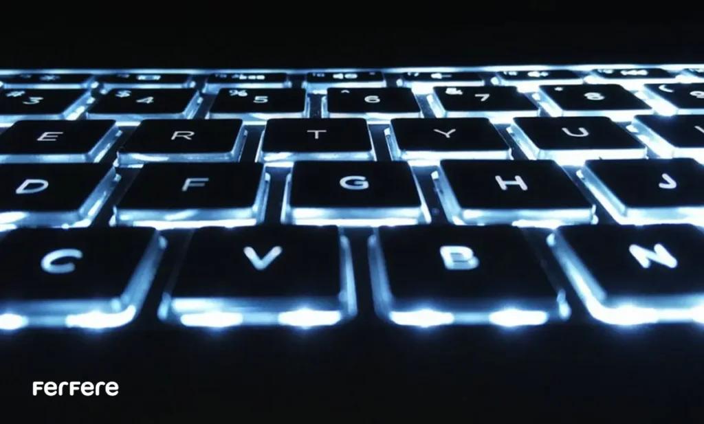نور پس زمینه کیبورد لپ تاپ