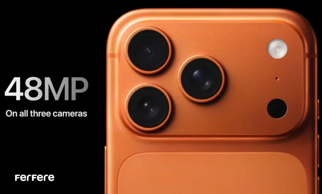 ویژگی‌های دوربین آیفون 17 پرو