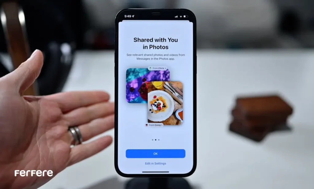 دیدن عکسهای اشتراکی آی مسیج در آیفون