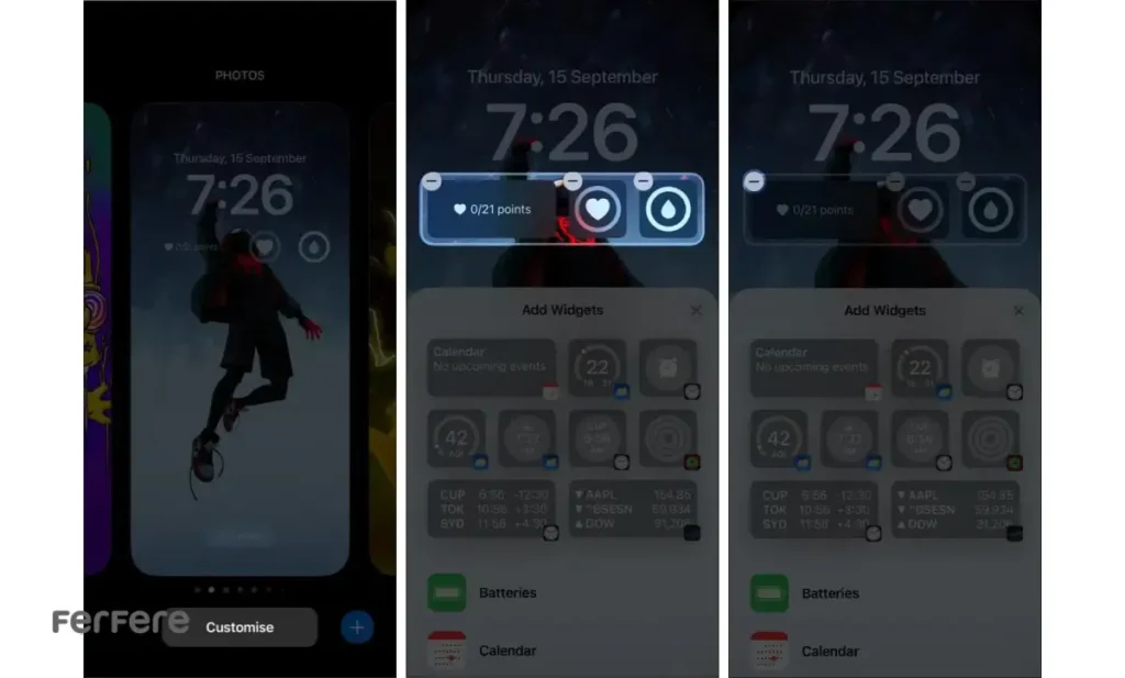 Depth Effect صفحه قفل آیفون