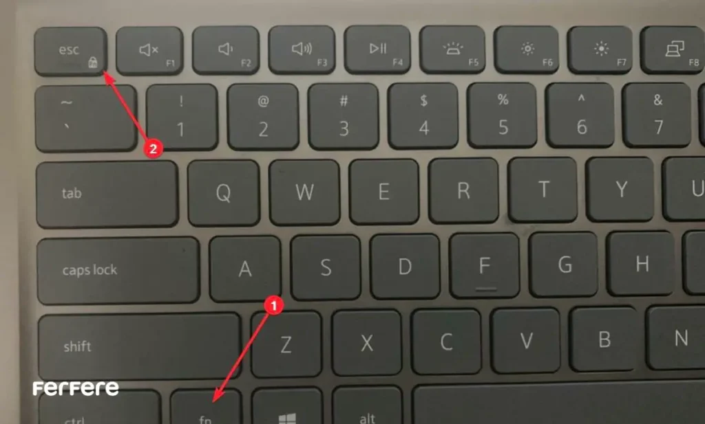 غیرفعال کردن کلید Fn در لپ تاپ