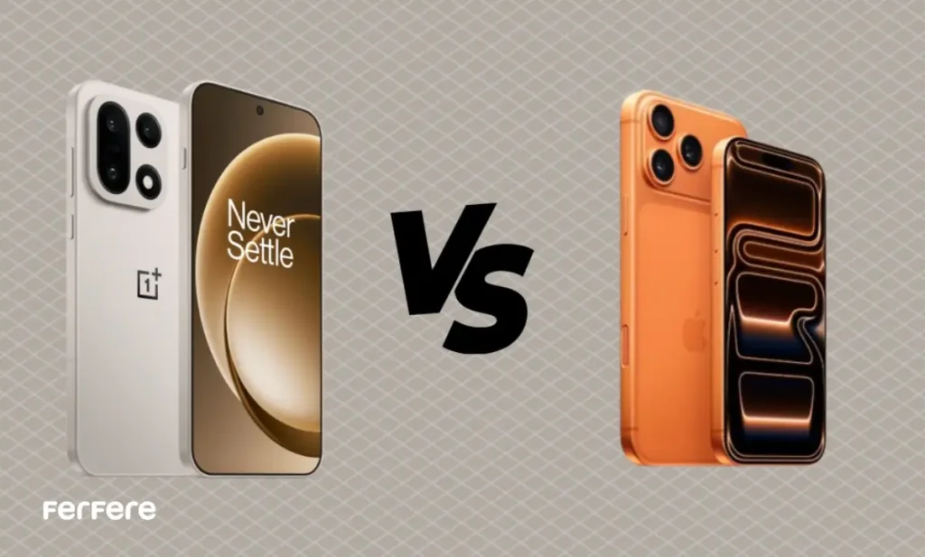 مقایسه OnePlus 15 و iPhone 17 Pro