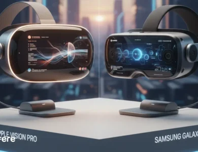 مقایسه Galaxy XR و Vision Pro