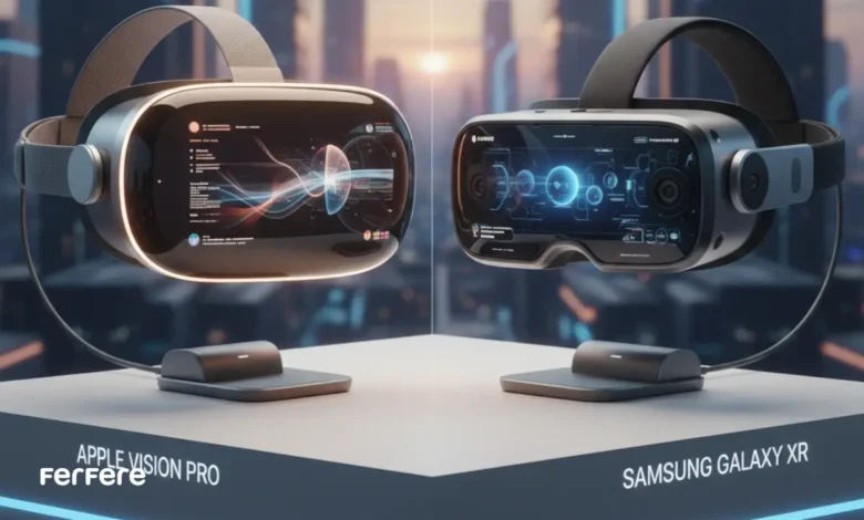 مقایسه Galaxy XR و Vision Pro