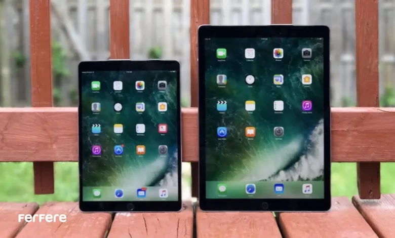 راهنمای اندازه تبلت