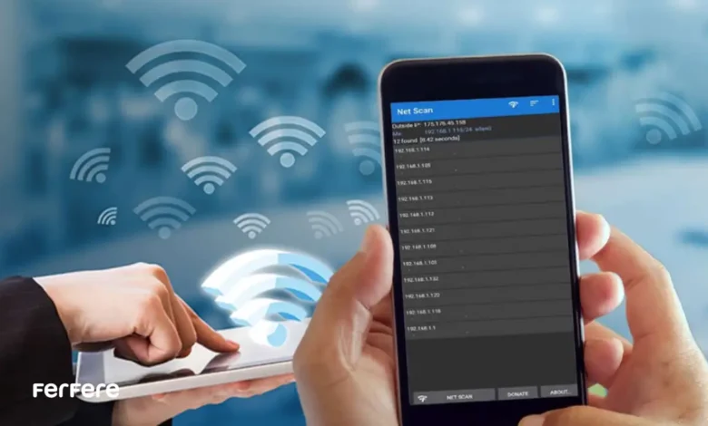 اتصال به شبکه های وای فای مخفی