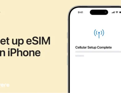 فعال سازی ای سیم در آیفون