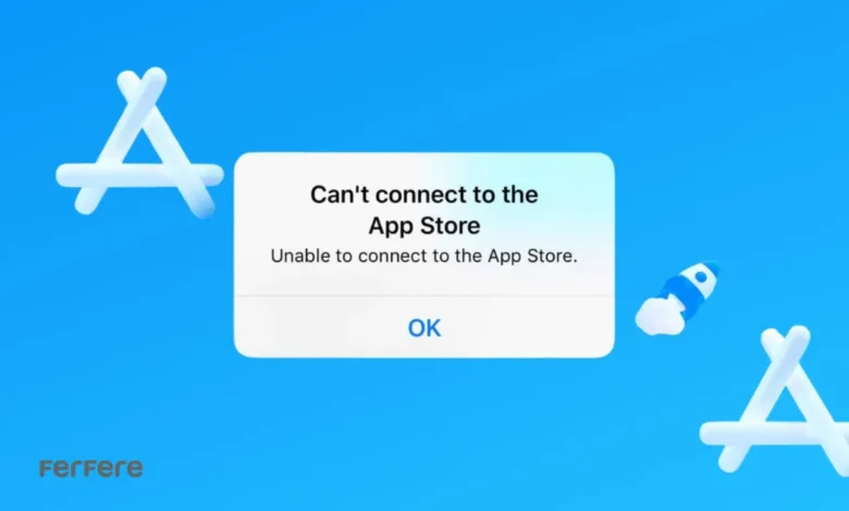 مشکل اتصال به App Store آیفون