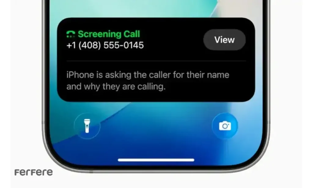 فیلتر تماس آیفون