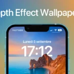 Depth Effect صفحه قفل آیفون