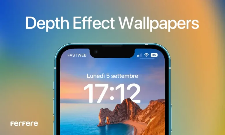 Depth Effect صفحه قفل آیفون