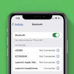 تغییر نام بلوتوث آیفون