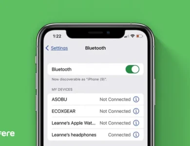 تغییر نام بلوتوث آیفون