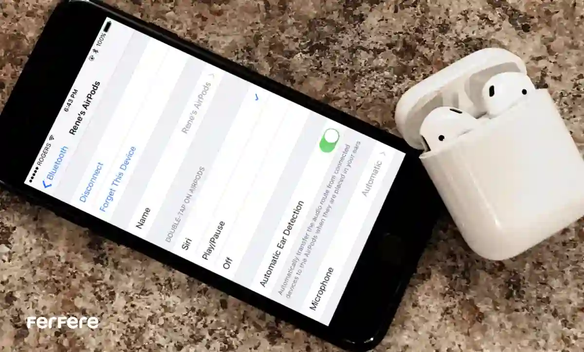 تغییر نام لوازم جانبی از طریق آیفون یا مک