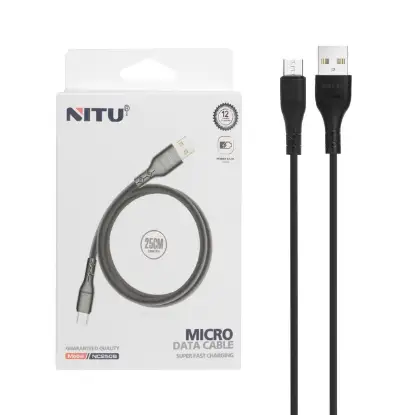 نمایش جزئیات کابل تبدیل USB به micro USB نیتو مدل NC250