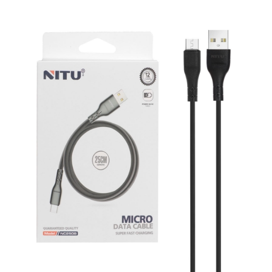 تصویر کابل تبدیل USB به micro USB نیتو مدل NC250
