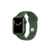 ساعت هوشمند اپل واچ سری 7 مدل 45mm Aluminum Case with Sport silicone Band rvlc سیلیکونی سبز