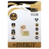 تصویر فلش مموری ایکس-انرژی مدل Golden Gem USB2.0 ظرفیت 64 گیگابایت