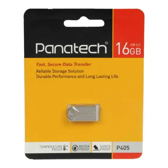 تصویر فلش مموری پاناتک مدل P405 USB2.0 ظرفیت 16 گیگابایت