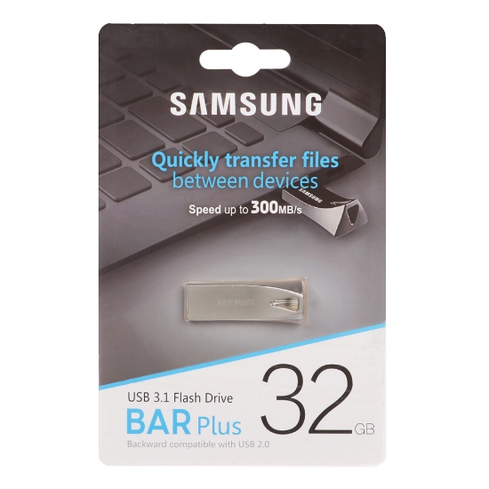 تصویر فلش مموری سامسونگ مدل BAR plus USB3.1 ظرفیت 32 گیگابایت