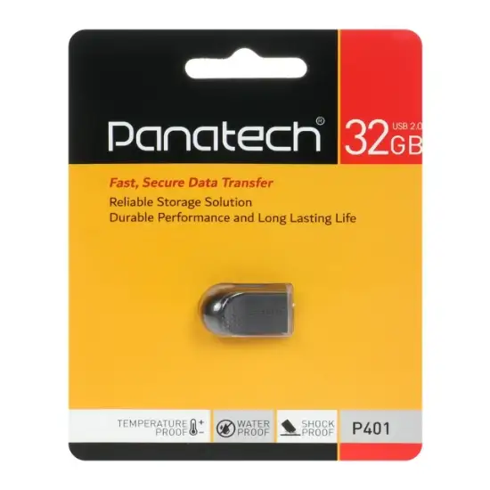 تصویر فلش مموری پاناتک مدل P401 USB2.0 ظرفیت 32 گیگابایت