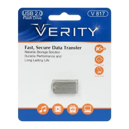 نمایش جزئیات فلش مموری وریتی مدل V817 USB2.0 ظرفیت 16 گیگابایت