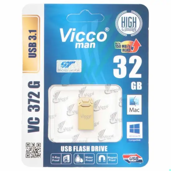 تصویر فلش مموری ویکومن مدل VC372 G ظرفیت 32 گیگابایت
