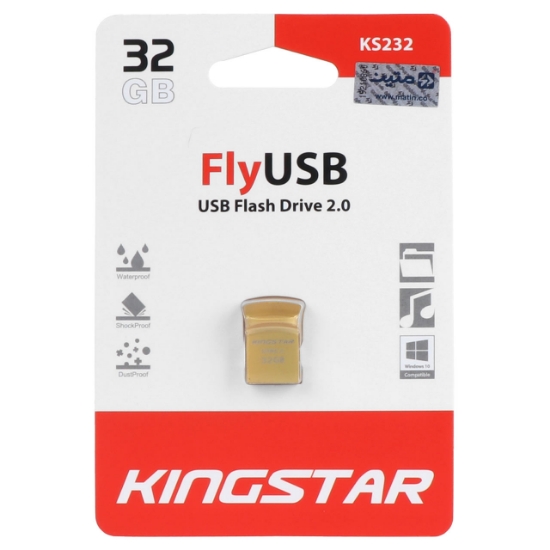 تصویر فلش مموری کینگ استار مدل KS232 USB2.0 ظرفیت 32 گیگابایت