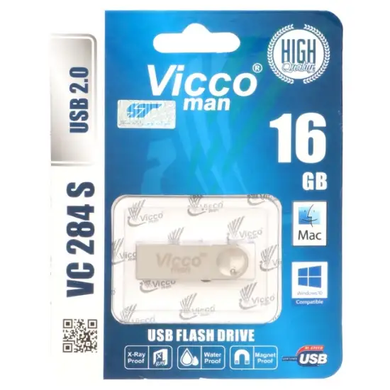 تصویر فلش مموری ویکومن مدل VC284 S با ظرفیت 16 گیگابایت