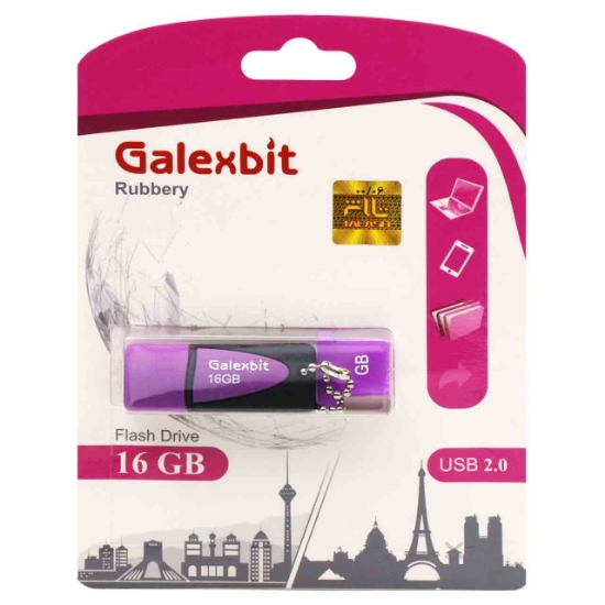 تصویر فلش مموری گلکسبیت مدل Rubbery USB2.0 ظرفیت 16 گیگابایت