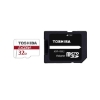 تصویر کارت حافظه microSDHC توشیبا مدل EXCERIA M302-EA کلاس 10 استاندارد UHS-I U1 سرعت 90MBps ظرفیت32 گیگابایت همراه با آداپتور SD