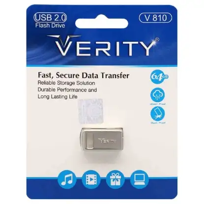 نمایش جزئیات فلش مموری وریتی مدل V810 USB2.0 ظرفیت 64 گیگابایت