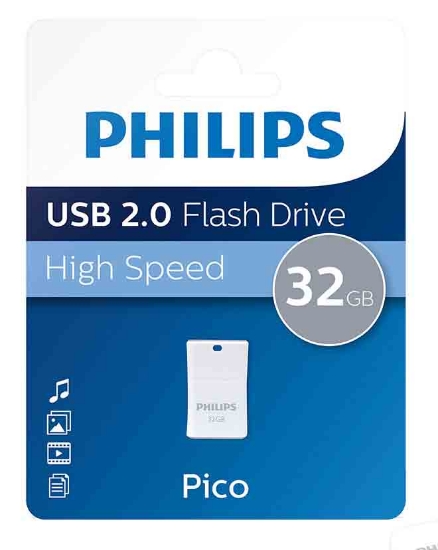 تصویر فلش مموری فیلیپس مدل Pico Edition USB 2.0 ظرفیت 32 گیگابایت