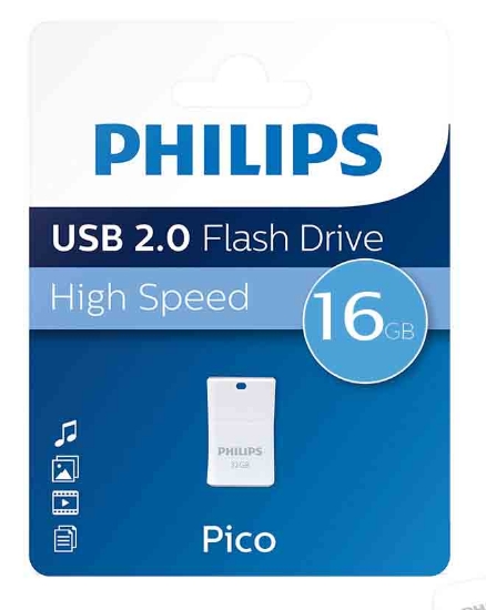 تصویر فلش مموری فیلیپس مدل Pico Edition USB 2.0 ظرفیت 16 گیگابایت 