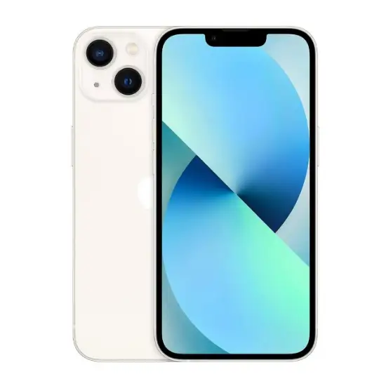 گوشی موبایل اپل مدل iPhone 13 Non Active CHA دو سیم‌ کارت ظرفیت 128 گیگابایت و رم 4 گیگابایت سفید