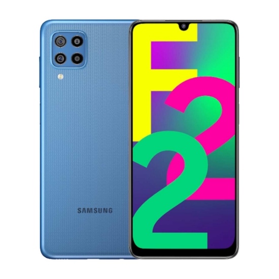گوشی موبایل سامسونگ مدل Galaxy F22 دو سیم‌کارت ظرفیت 64 گیگابایت و رم 4 گیگابایت آبی