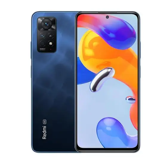 خرید و قیمت گوشی موبایل شیائومی مدل Redmi Note 11 Pro 5G-سرمه ای