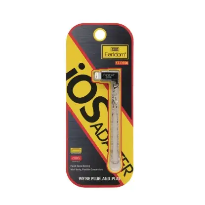 نمایش جزئیات تبدیل Micro Usb به لایتنینگ ارلدام مدل ET-OT08