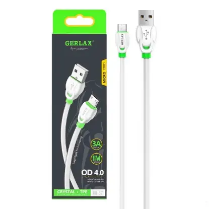 تصویر کابل تبدیل USB به microUSB جرلکس مدل GD-37 طول 1 متر