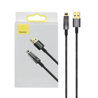 نمایش جزئیات کابل تبدیل USB به لایتنینگ باسئوس مدل CATS000401طول 1متر