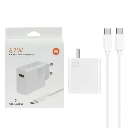 نمایش جزئیات شارژر دیواری 67 وات تک پورت مدل MDY-12-ES همراه کابل شارژ USB-C