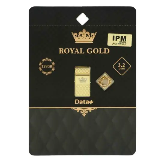تصویر فلش مموری دیتا پلاس مدل Royal USB3.2 ظرفیت 128 گیگابایت