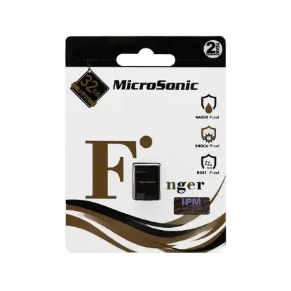 تصویر فلش مموری میکروسونیک مدل Finger USB2.0 ظرفیت 32 گیگابایت