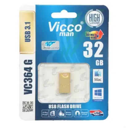 تصویر فلش مموری ویکومن مدل VC364G USB3.1 ظرفیت 32 گیگابایت