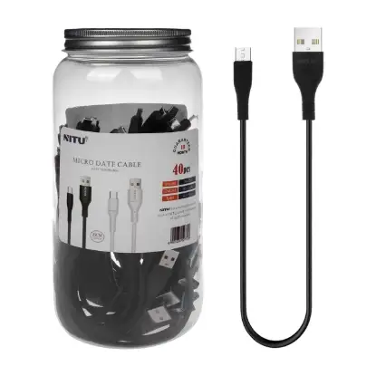 نمایش جزئیات کابل تبدیل USB به micro USB نیتو مدل NC250 (بسته 40 عددی)