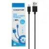 کابل تبدیل USB به لایتنینگ کینگ استار مدل k67i طول 1.2 متر - تصویر یکم